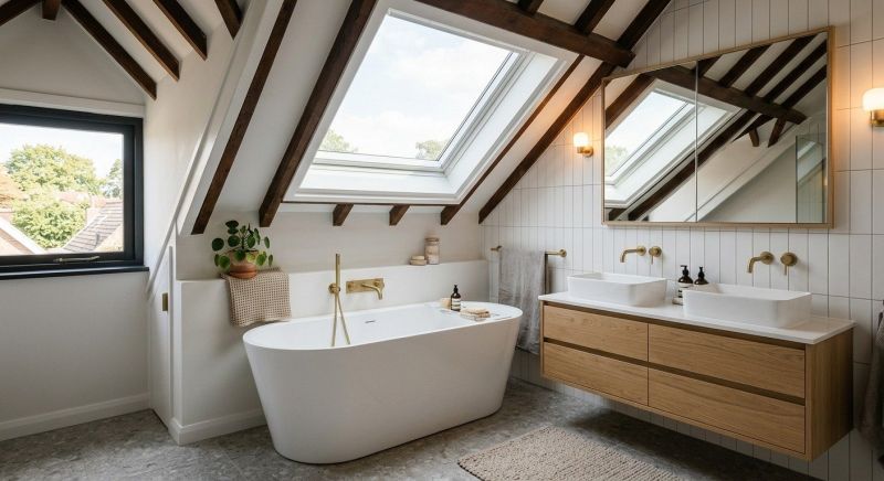 Attic Bathroom Remodeling in Luzerne County, PA