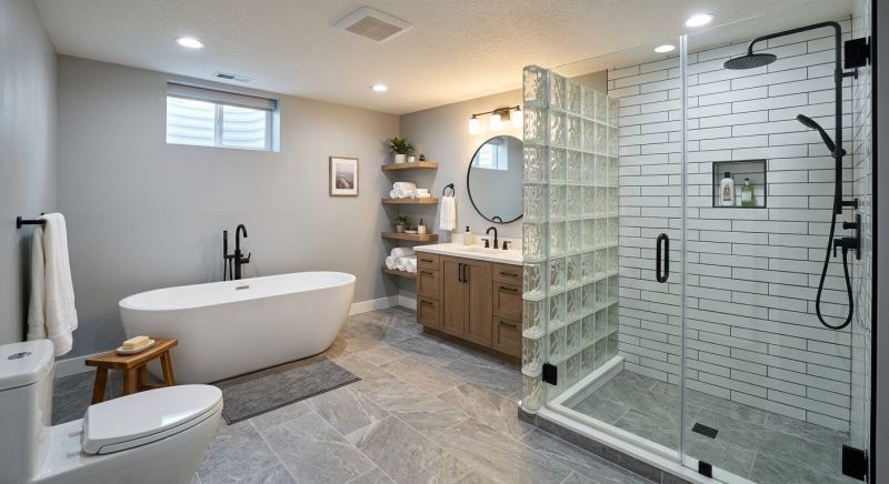 Basement Bathroom Remodeling in Luzerne County, PA
